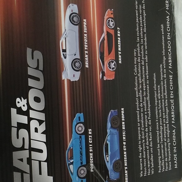 NWT Jada Fast & Furious Die Cast Porsche 911 GT3 RS Scale 1/24 - Picture 8 of 10